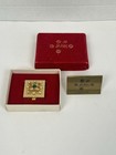 Vintage Nutrilite Avon Jeweled Solid Perfume Compact In Original Gift Box 