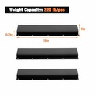  Wall Mounted Storage Bins  Wall Storage Bins Parts Rack 10 10bins 3rails Blue