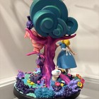 Disney Alice In Wonderland Glow In Dark Alice And Cheshire Figurine