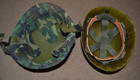 Us Military Army M1 Combat Helmet W Liner   Camo Cover 1980s Cold War Era