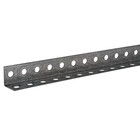 1-1 4 In  X 8 Ft -16 Gauge Thick Zinc Plated Perforated Steel Angle Metal Stock