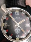 Rare Vintage 1978 Timex Scouting usa Manual Wind Men s Watch  Runs