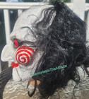 Adult Trick Or Treat Studios Saw Movie Billy Puppet Mask Horror  Halloween Clown