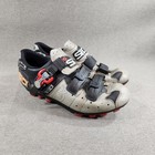 Sidi Shadow Race Steel Silver Womens Size 6 Road Cycling Shoes Cleats Sm-sh51
