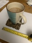 Latex Rubber Mold Ykm-l5103  Tree Bark Coaster 4x4