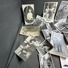 35  Antique Snapshot Photos Mixed Lots Random B w Original 1900s