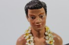 Vintage Dashboard Bobble Nodders Male Female Hula Dancers Ukulele Hawaii By Kc