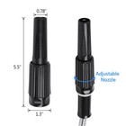 50ft Stainless Steel Metal Garden Water Hose Flexible Heavy Duty Pipe