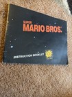 Super Mario Bros  Nintendo Nes Instruction Manual Booklet 1985