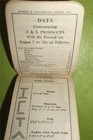 1915 Jones   Laughlin Steel Useful Info For Business Mechanics   Engineers Book