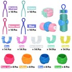 142 Pcs Bobbin Clamps Holders Thread Buddies  Bobbin Holder Clips Color Threa   