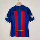 Mint  Barcelona Fc 2016 2017 Home Football Shirt Soccer Jersey Nike Men s Size M