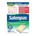 Salonpas Pain Relieving Patches     120 Count For Back Joints  Muscles  Parche 8hr