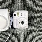Fujifilm Instax Mini 12 Instant Camera - Pastel  Purple With Case