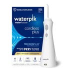 Waterpik Cordless Plus Portable Water Flosser Oral Irrigator  White