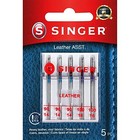 Singer Leather Sewing Machine Needles  90 14  100 16  100 16 - 5 Count