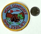 Mono Camporee Boy Scout Patch 1971 Red Arrow Tent Bsa Vintage