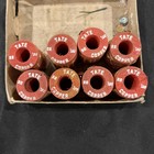 Vintage 1oz Spool Tate Copper Wire Lot Of 8  22 Gauge Bulk