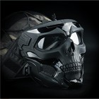 Skull Guayma Airsoft Paintball Mask Tactical Full Face Cyberpunk With Bk 