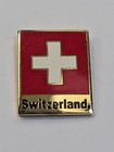 Switzerland Flag Design Souvenir Lapel Pin