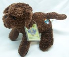 10 Vox Kookeys Soft Brown Chocolate Lab Dog 9  Plush Stuffed Animal Toy New