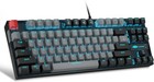 75  Mechanical Gaming Keyboard  Blue Switch  Led Backlit  87 Keys Compact Tkl   