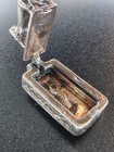Vintage Sterling Silver Opening Sewing Machine Charm With Scissors Inside