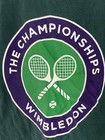 Wimbledon Championships Green Tennis T Shirt Large Official Graphic Logo