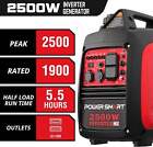 2500-watt Gas Powered Portable Inverter Quiet Generator   Camping Home Emergency