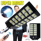 11000w Commercial Solar Street Lights Outdoor Dusk To Dawn Parking Lot Lights