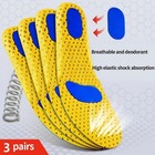 3pair Sport Orthopedic Insoles For Feet Men Women Breathable Shock Absorption