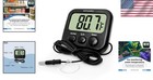 Digital Thermometer With External Sensor Water Aquarium Refrigerator Freezer    