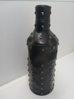 Absolut Vodka Faux Leather Studded Black Bottle Cover Case Rock Edition  Rare
