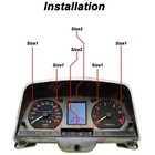 For 1988-2000 Honda Goldwing Gl1500 Gauge Cluster Instrument Led Bulbs Light