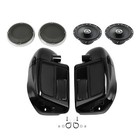 Lower Vented Leg Fairing   6 5  Speakers W  Grills Fit For Harley Touring 14-24