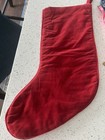Needlepoint Christmas Stocking Lands End Personalized Mom-excellent Condition