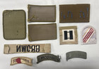 Assorted Us Military Army Patches Used Lot Of 10 Used   127