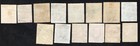 Brazil 1877 Stamps Mi 30-43 Different Cancellations Used Cv 484 