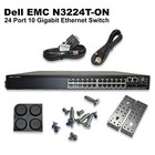 Dell Emc N3224t-on 24x1g Rj-45 4x10g Sfp  2x100g L3 4gb 550w Psu Switch 74c4v