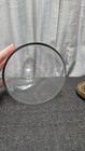 Clear Glass Cloche Dome Bell Jar Display Case Wood Base Thick Glass 10in