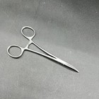 Vintage Chieftain Stainless Steel Medical Curved Forceps - Made In Usa