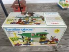 Vintage Playskool Familiar Places Holiday Inn With Sign Accessories With Box