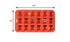 Silicone Dog Pet Animal Paw Print Bone Candy Mold Homemade Dog Treat Ice Cube   