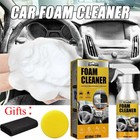 Car Interior Foam Cleaner Seat Headliner Dashboard Waterless Stain Removal Spray