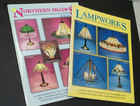 Sp33 - Lot Of 2 Stained Glass Pattern Books  Northern Shades   Lampworks