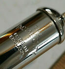 Acme City Trademark England Nickel-plated Brass British Police Bobby Whistle Nos