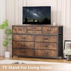 Modern Dresser For Bedroom Tv Stand Fabric Chests Of Drawers Storage Cabinet New