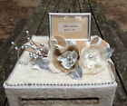  rustic  wedding Card Box extra Large secure beige custom fabric holds 100 Cards