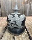 Excellent Example Wwi German Prussian Picklehaube Spike Helmet Griffon Badge