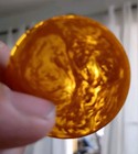 Vintage Lot Of 30 Art Deco Bakelite Butterscotch Swirl Poker Chips Art Crafts 